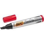 Marker permanentny BIC Marking 2300 ścięty - CZERWONY