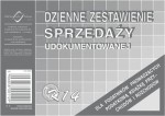 Druk K14 Dzienne zestawienie sprzedaży udokumentowanej A6 - DO WYCZERPANIA ZAPASÓW