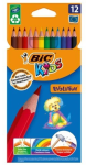 Kredki ołówkowe BIC Kids Evolution - 12 kolorów