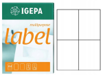 Etykiety samoprzylepne 105,0 x 148,0 mm / 100 szt.