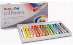 Kredki pastelowe (pastele) olejne Pentel - 16 kolorów