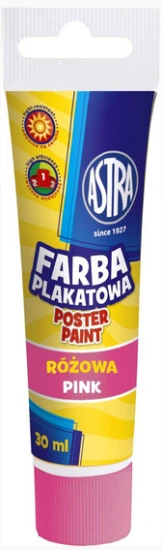 farba plakatowa w tubie 30 ml astra różowa pink aksa.PNG