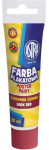 Farba plakatowa 30 ml tuba ASTRA - CIEMNA CZERWONA