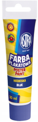 Farba plakatowa 30 ml tuba ASTRA - NIEBIESKA