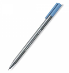 Cienkopis STAEDTLER Triplus S334 - 63 delft blue (popielaty niebieski / śliwka)