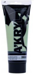 Farba akrylowa Renesans A'kryl 200ml nr 43 - ziemia zielona