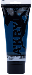 Farba akrylowa Renesans A'kryl 200ml nr 46 - zieleń ultramaryna