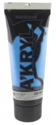Farba akrylowa Renesans A'kryl 200ml nr 38 - błękit królewski