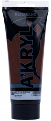Farba akrylowa Renesans A'kryl 200ml nr 26 - brunatna Van Dycka