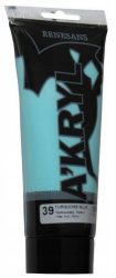 Farba akrylowa Renesans A'kryl 200ml nr 39 - turkusowy