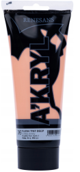 Farba akrylowa Renesans A'kryl 200ml nr 36 - cielisty ciemny