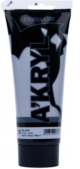renesans 200 ml 28 srebrna akryl aksa.PNG