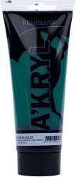 Farba akrylowa Renesans A'kryl 200ml nr 15 - zieleń ciemna