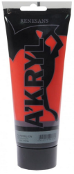 Farba akrylowa Renesans A'kryl 200ml nr 08 - cynober