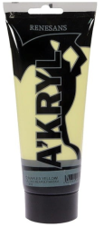 Farba akrylowa Renesans A'kryl 200ml nr 03 - żółta z Neapolu