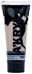 Farba akrylowa Renesans A'kryl 200ml nr 71 - szary mineralny jasny