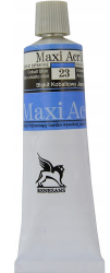 Farba akrylowa Renesans Maxi Acril 60ml nr 23 - błękit kobaltowy jasny