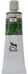 Farba akrylowa Renesans Maxi Acril 60ml nr 48 - zieleń chromowa (chromoksyd zielony)