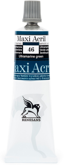 renesans 60 ml maxi acril 46 zieleń ultramaryna aksa.PNG