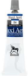 Farba akrylowa Renesans Maxi Acril 60ml nr 24 - błękit kobaltowy ciemny