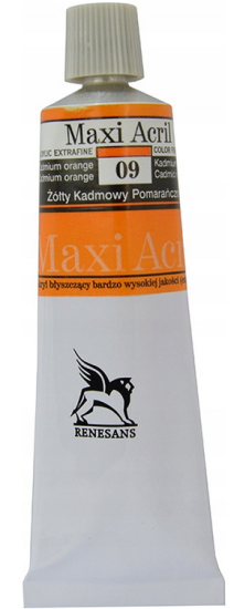 renesans 60 ml maxi acril 9 żółty kadmowy pomarańcz aksa.PNG