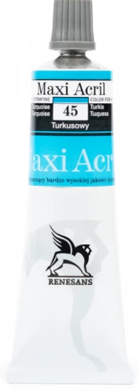 renesans 60 ml maxi acril 45 turkus aksa.PNG