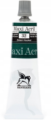 renesans 60 ml maxi acril 32 zielony hookera aksa.PNG