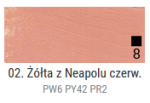 renesans 60 ml maxi acril 02 żółty neapolitański czerwony aksa.PNG