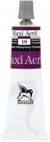 renesans 60 ml maxi acril 18 kraplak alizarynowy fioletowy aksa.PNG