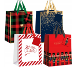 Torebka prezentowa świąteczna Interdruk 18 x 23 x 10 cm - różne wzory