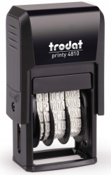 Datownik samotuszujący literowo-cyfrowy Trodat 4810 POL