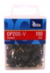 pinezki czarne TETIS GP200-V 100 szt. sztuk aksa.PNG