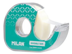 Taśma krystaliczna niewidoczna MILAN wraz z podajnikiem / na gilotynie 19 mm / 33 m