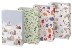 Torebka papierowa bożonarodzeniowa 36 x 26 x 12 cm