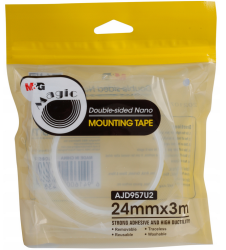 Taśma montażowa dwustronna Magic Nano przezroczysta 24 mm / 3 m