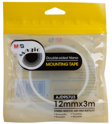 Taśma montażowa dwustronna Magic Nano przezroczysta 12 mm / 3 m